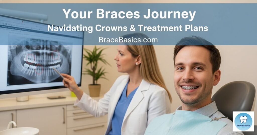 Can You Get Braces With a Crown?