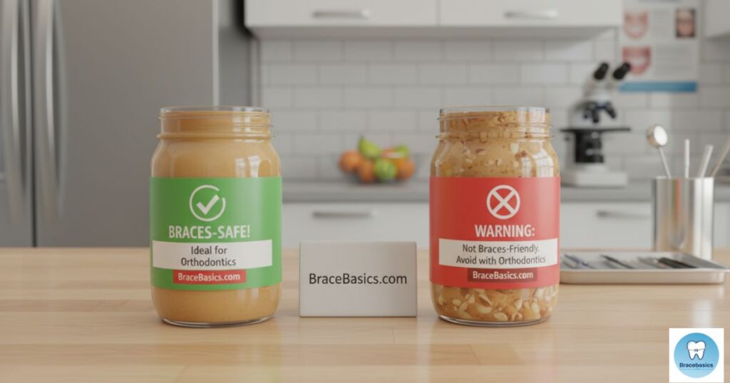 best-type-of-peanut-butter-for-braces ✅