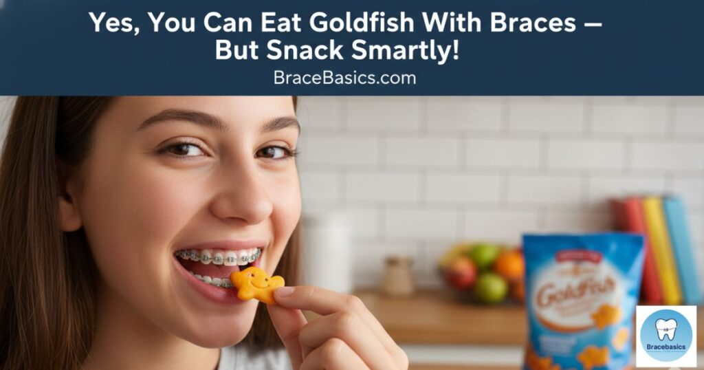 Can You Eat Goldfish with Braces?