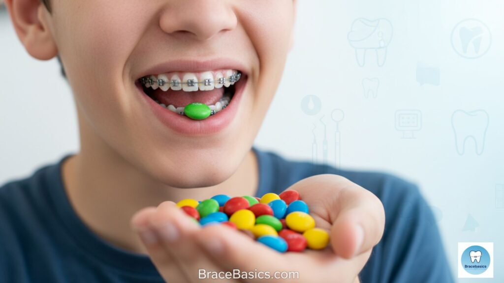 Can You Eat M&Ms With Braces?