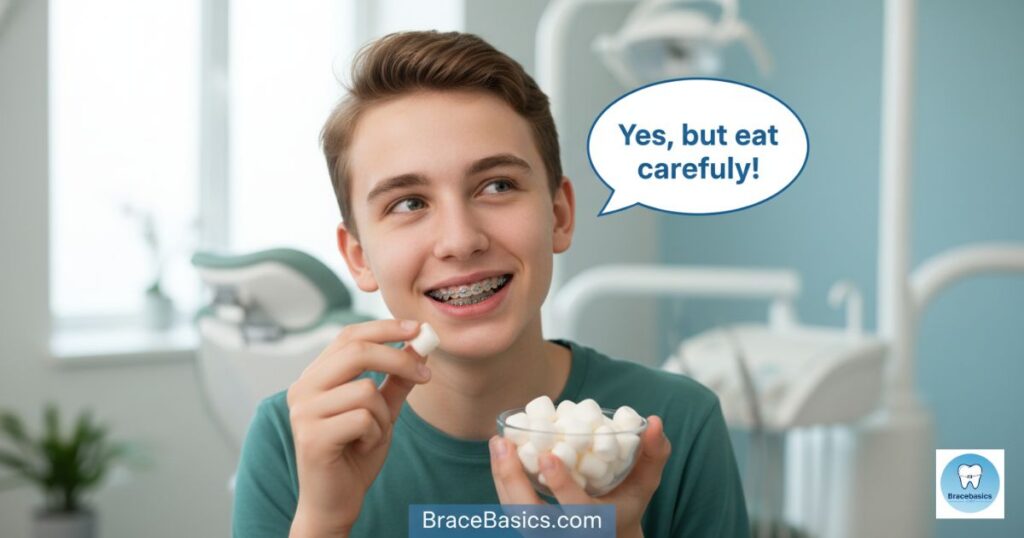 Can You Eat Marshmallows with Braces?