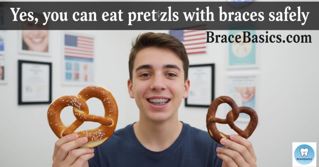 Can You Eat Pretzels with Braces?