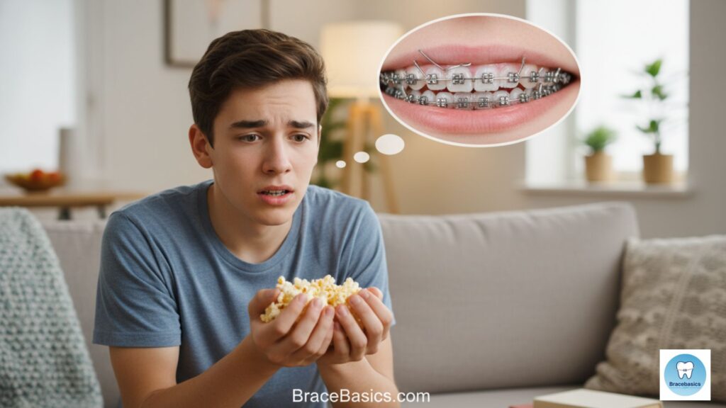 Can You Eat Popcorn With Braces?