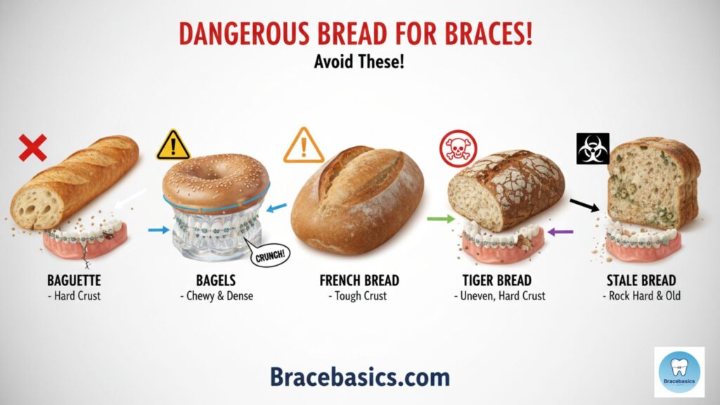 types-of-bread-you-should-avoid-with-braces