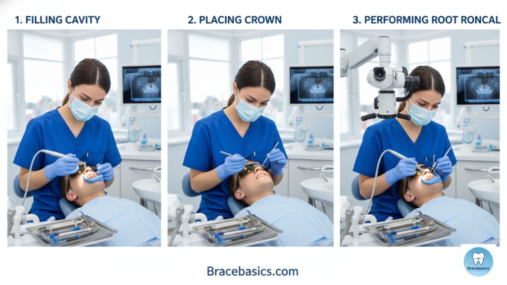 how-dentists-treat-cavities-before-orthodontic-treatment