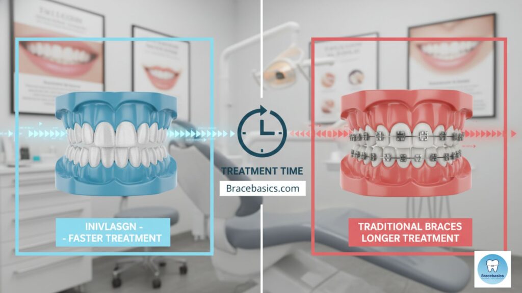 Are Invisalign Faster Than Braces?