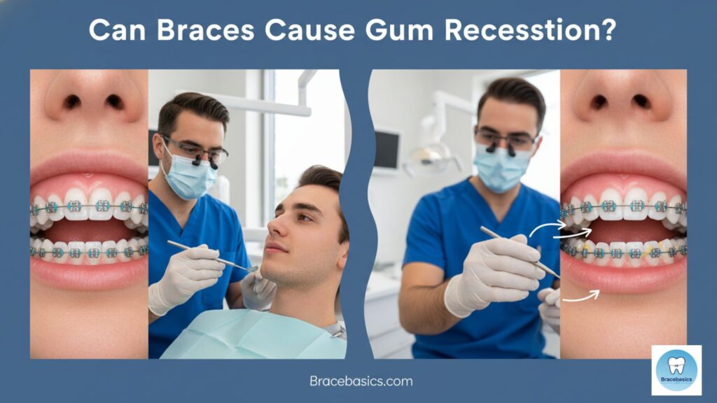 Can Braces Cause Gum Recession?